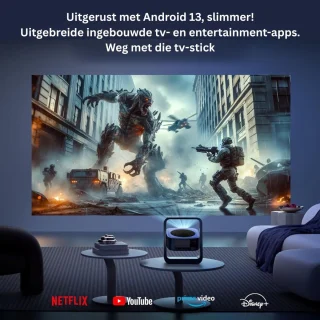 Mini Beamer Wifi Bluetooth Projector