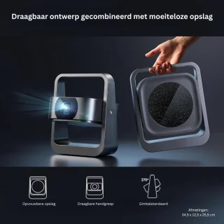 Mini Beamer Wifi Bluetooth Projector