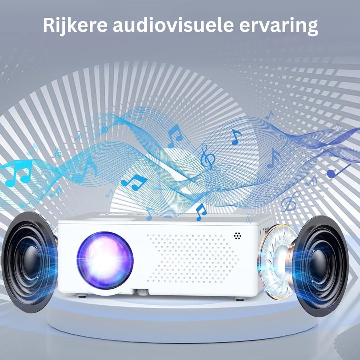 Mini Beamer Wifi Bluetooth Wit