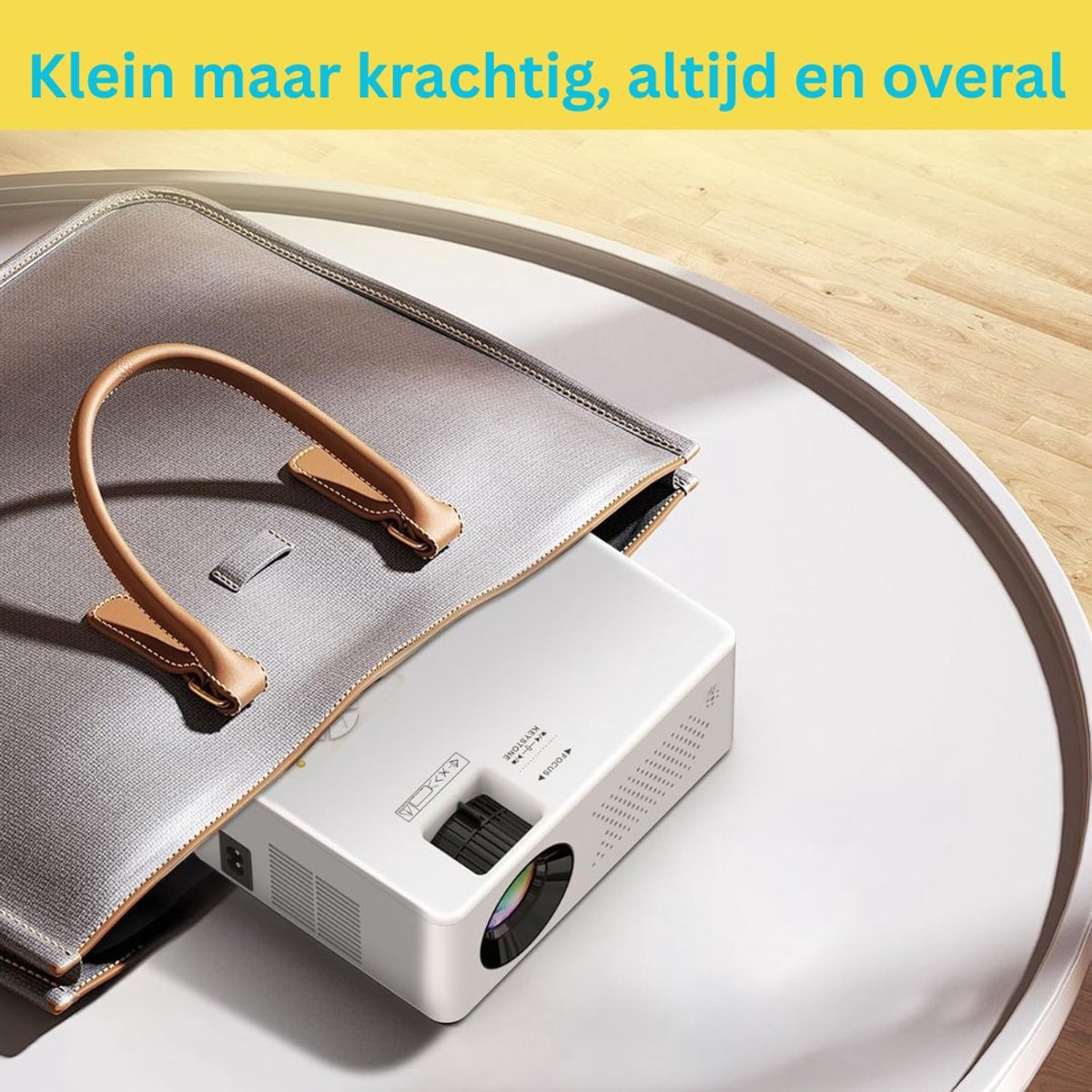 Mini Beamer Wifi Bluetooth Wit