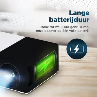 Mini Beamer Zwart Draagbare Projector