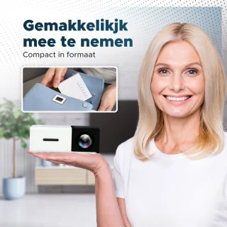 Mini Beamer Zwart Draagbare Projector