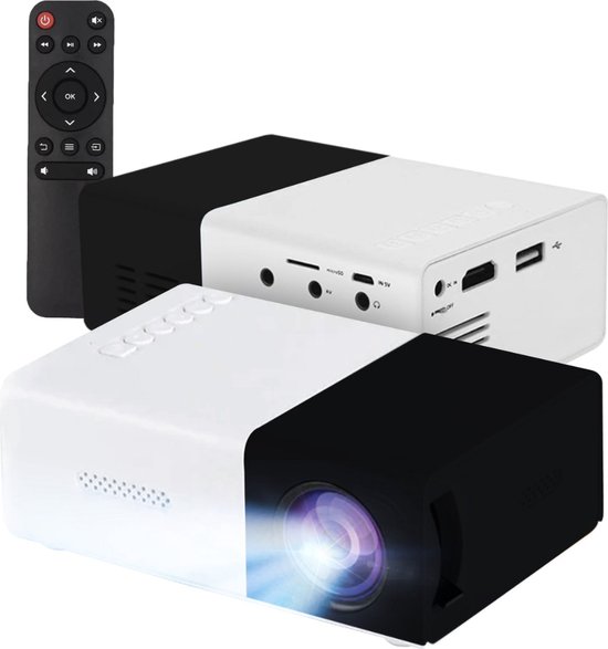 Mini Beamer Zwart Draagbare Projector