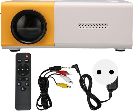 Mini Draagbare Projector HD 1080P USB AV Mini Projector