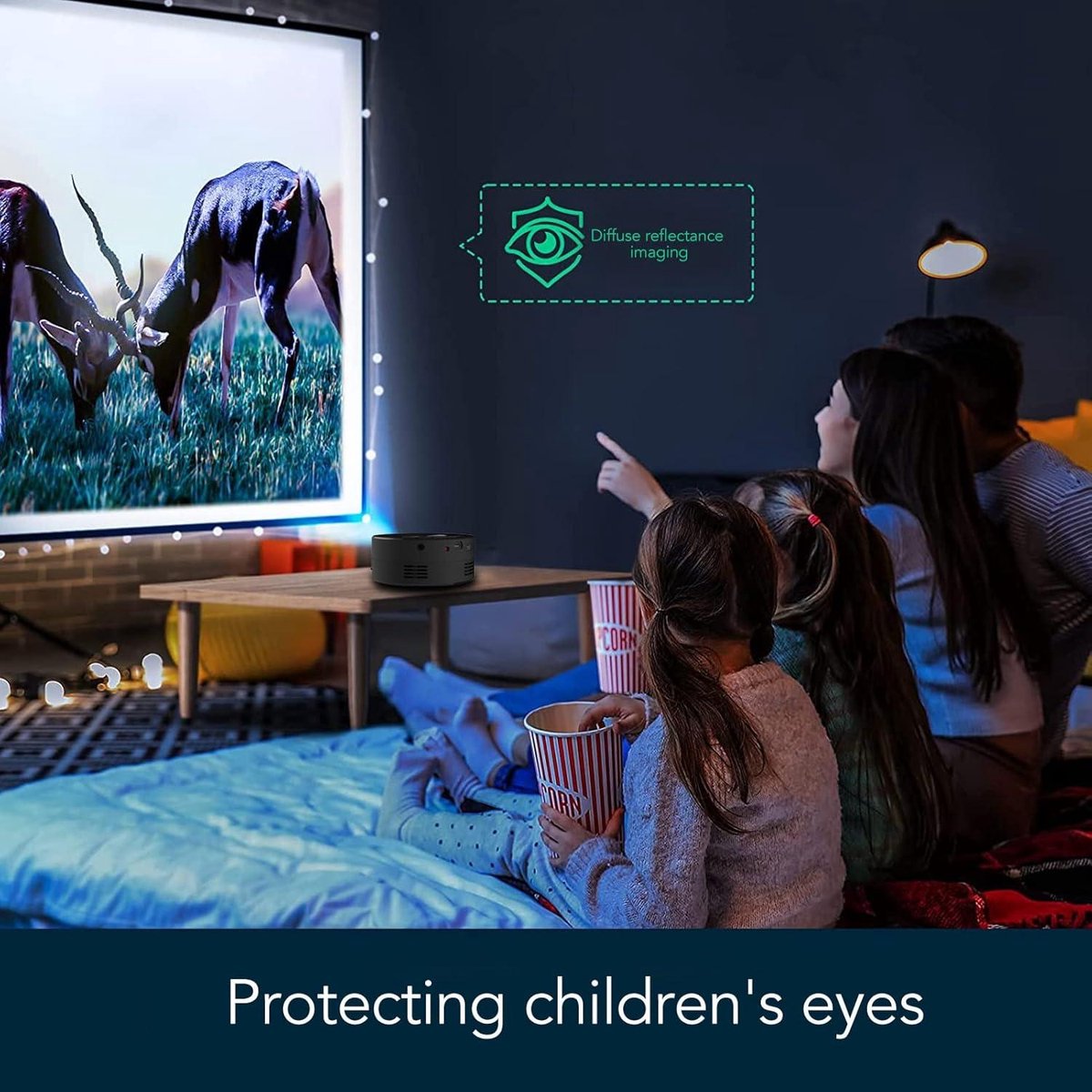 Mini HD 1080P Draagbare Projector voor Thuisbioscoop