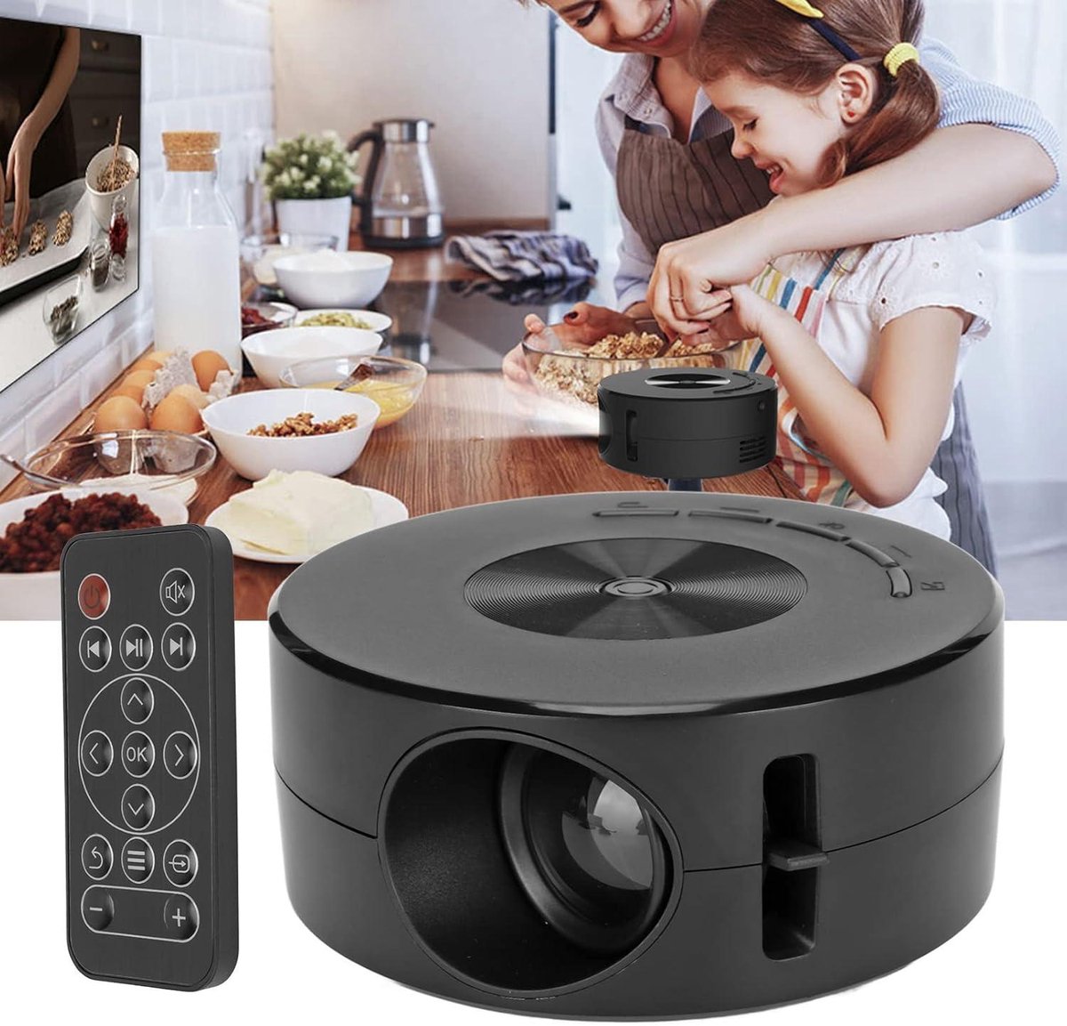 Mini HD 1080P Draagbare Projector voor Thuisbioscoop