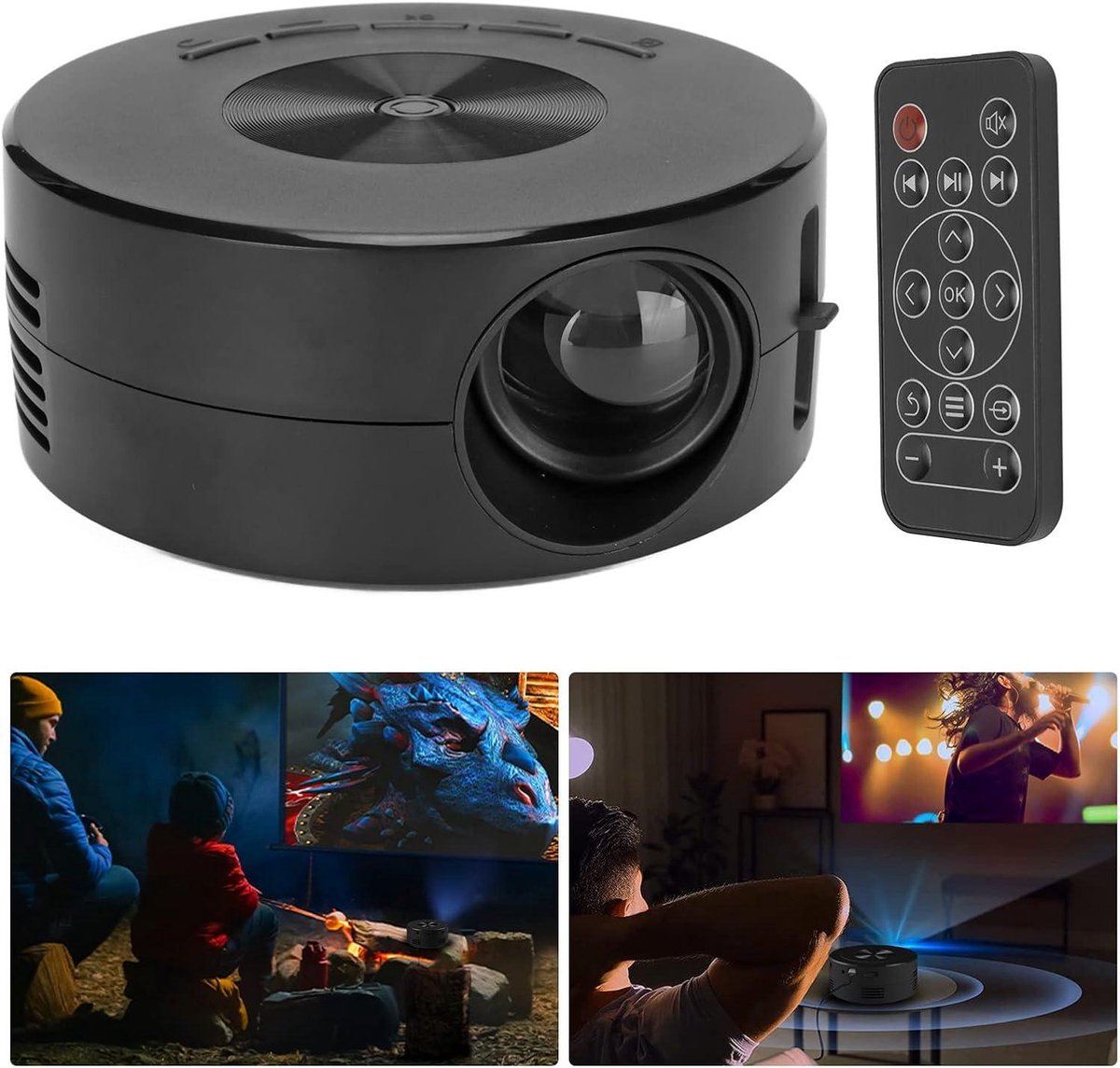 Mini HD 1080P Draagbare Projector voor Thuisbioscoop