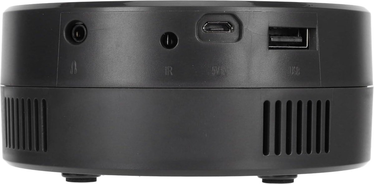 Mini LED-projector 1080P draagbaar met ingebouwde luidspreker
