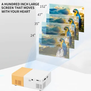 Mini projector 1080p full hd - ShopVlot