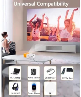 Mini Projector 1080P LED Video Projector