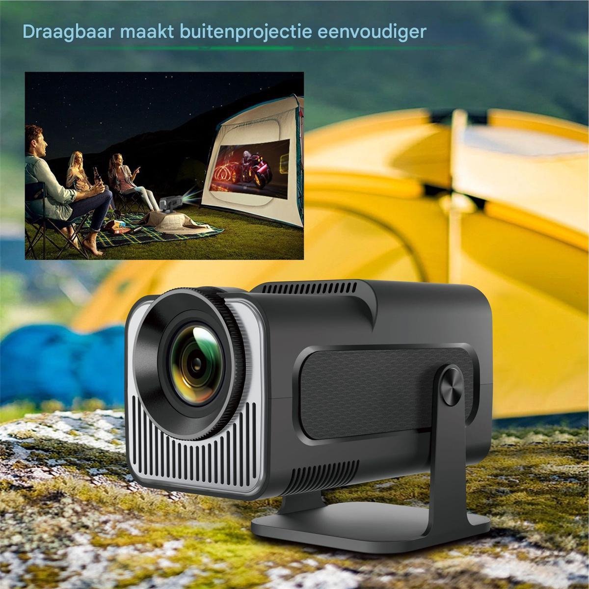 Mini Projector 4K HD Zwart Compact