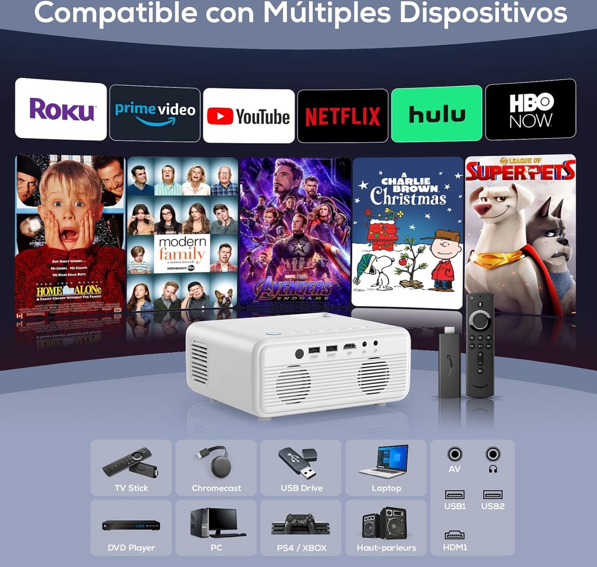 Mini Projector Cinema Beamer
