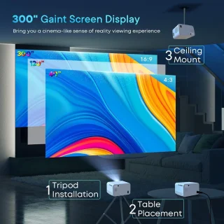 Mini Projector Cinema Beamer