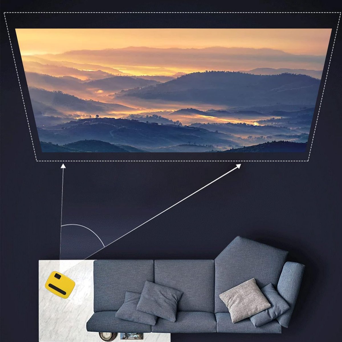 Mini Projector Cinema Thuisbioscoop