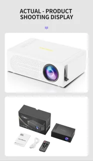 Mini Projector - Draagbare Projector (Wit)