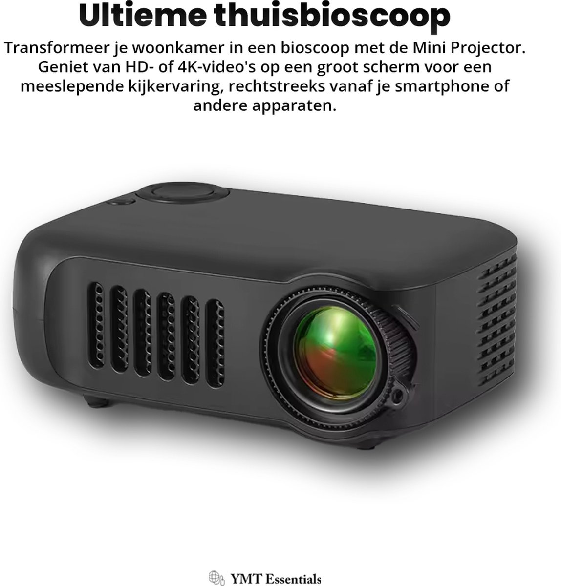 Mini Projector HD 4K
