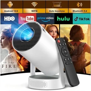 Mini-projector - Wit - Draagbare Full HD beamer