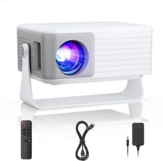 Mini projector - wit/grijs