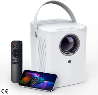 Miniprojector draagbaar 1080P 5G WiFi Bluetooth