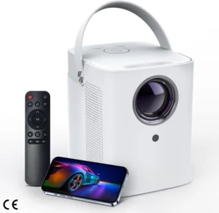 Miniprojector draagbaar 1080P 5G WiFi Bluetooth