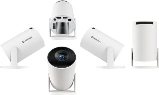 Minolux Mini Beamer 2025 Smart Projector Wit