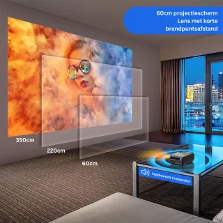MKSS Mini Beamer Zwart