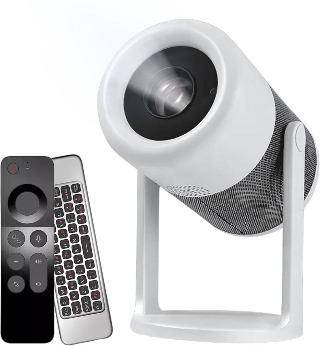 De MONRIY Beamer X6 Pro Full HD 1080P Smart TV Projector Wit in één oogopslag