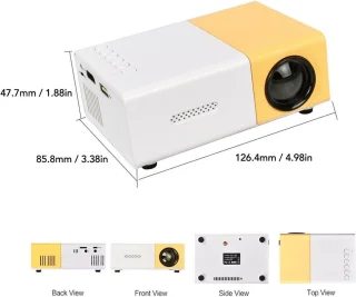 Mrs. Jones Mini-beamer draagbare projector
