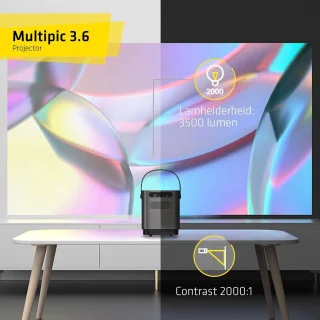 Multipic 3.6 Draagbare Beamer