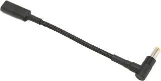 Naar DC 55x25 mm 100W Nylon USB-C Adapter Vrouw naar Man