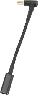 Naar DC 55x25 mm 100W Nylon USB-C Adapter Vrouw naar Man