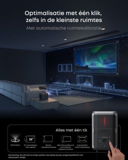 Wat vinden we goed aan de NEBULA X1 Triple Laser 4K Beamer