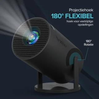Nexino Beamer Full HD 8000 Lumen Home Cinema Android 11 Wifi 6 Bluetooth 5