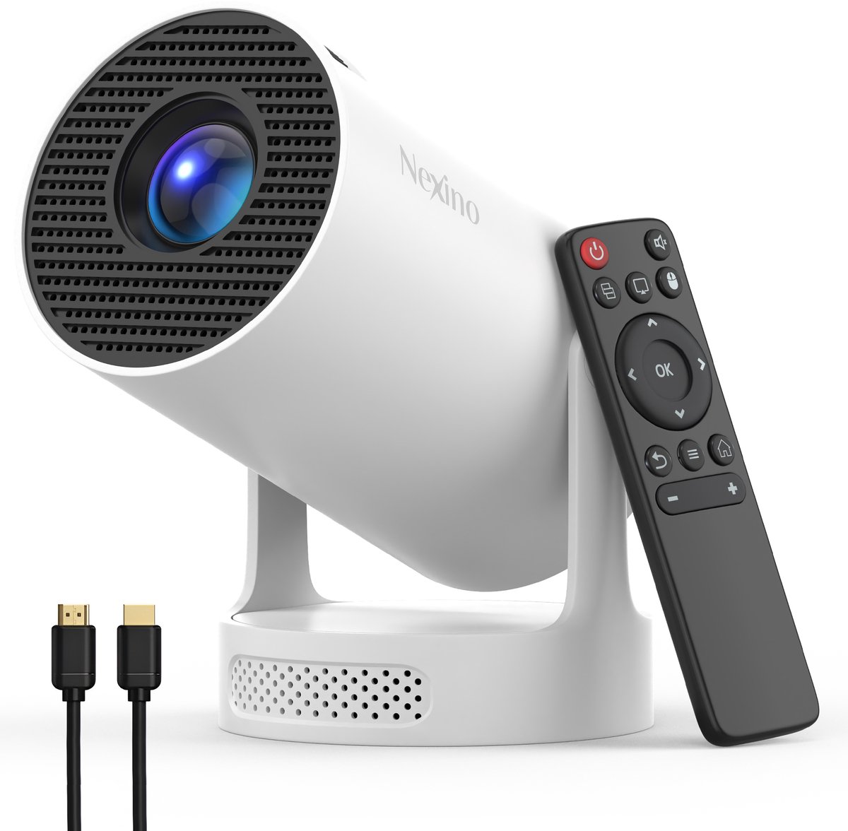 De Nexino Beamer HD 4K Home Cinema Android 11 Wifi 6 Bluetooth 5 in één oogopslag