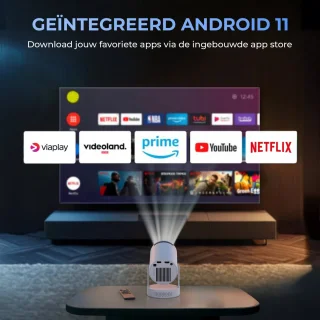 Nexino Beamer HD 4K Home Cinema Android 11 Wifi 6 Bluetooth 5