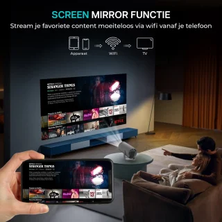 Nexino® Mini Beamer Pro - Draagbare Projector