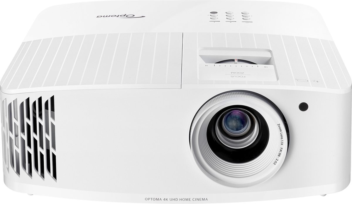 De Optoma UHD38x projector in één oogopslag