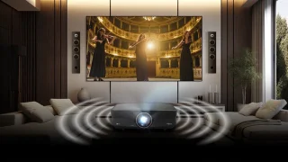 Optoma UHZ68LV 4K Laser Home Cinema Projector