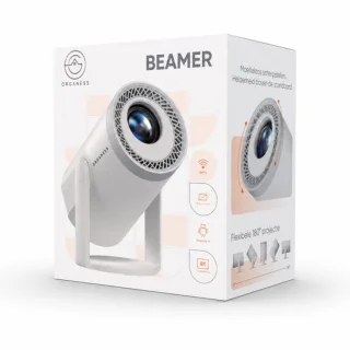 Organess Beamer Projector - Wit
