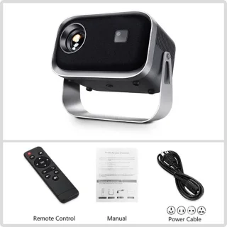 Overeem Mini Beamer 4K Wifi Met Afstandsbediening