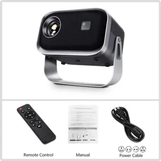 Overeem Mini Beamer 4K Wifi Met Afstandsbediening