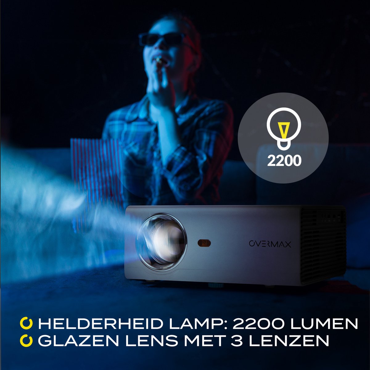 Overmax Multipic 3.5 Beamer Wi-Fi