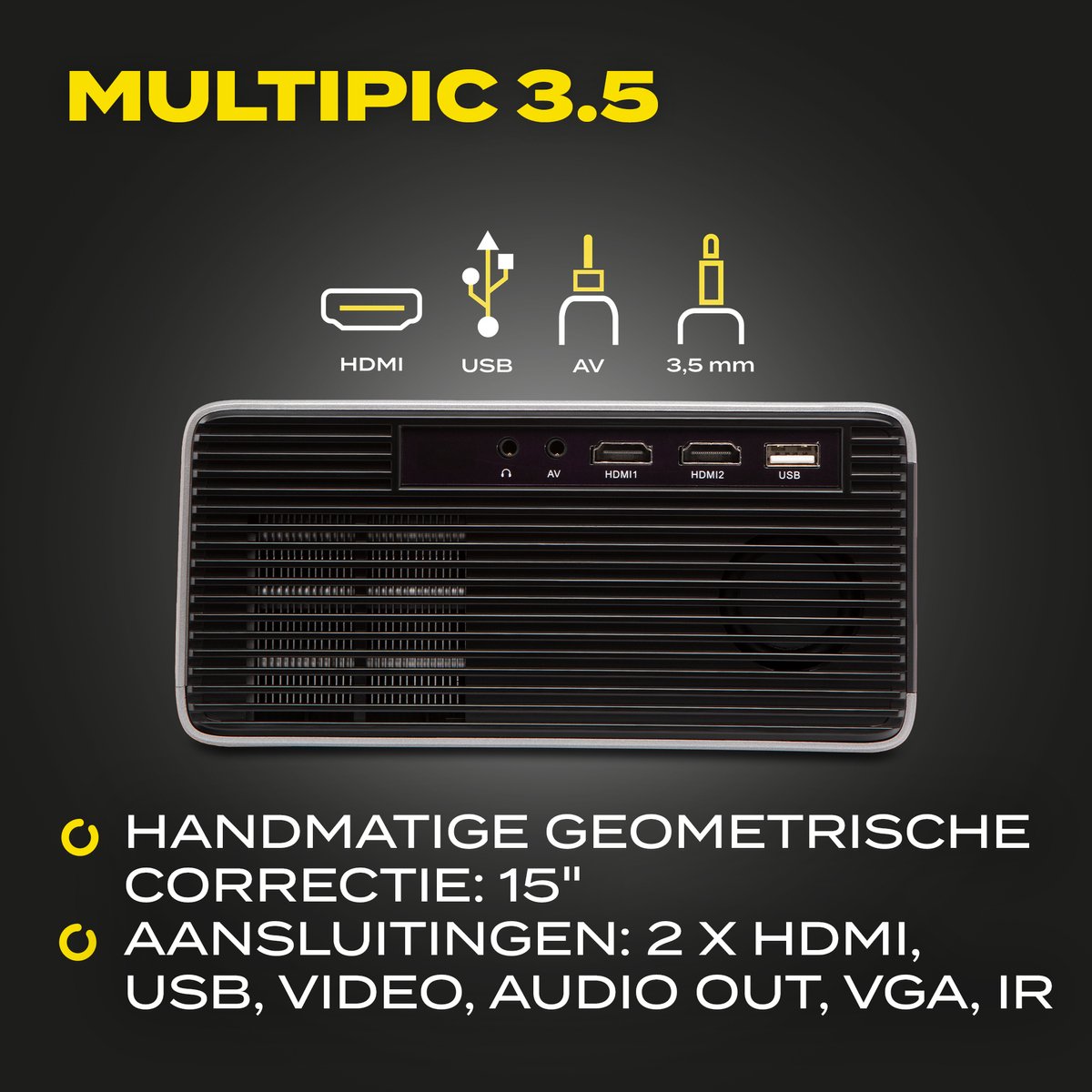 Overmax Multipic 3.5 Beamer Wi-Fi