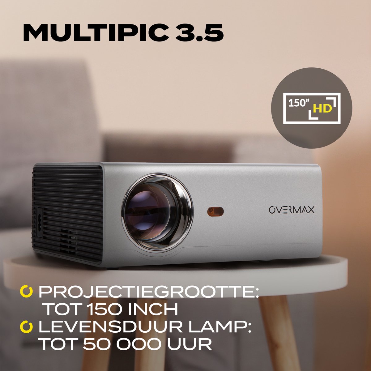 Overmax Multipic 3.5 Beamer Wi-Fi