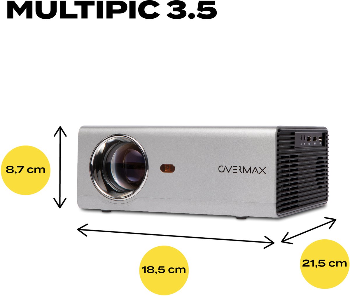 Overmax Multipic 3.5 Beamer Wi-Fi
