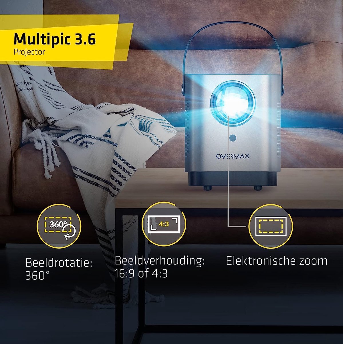 Overmax Multipic 3.6 Beamer