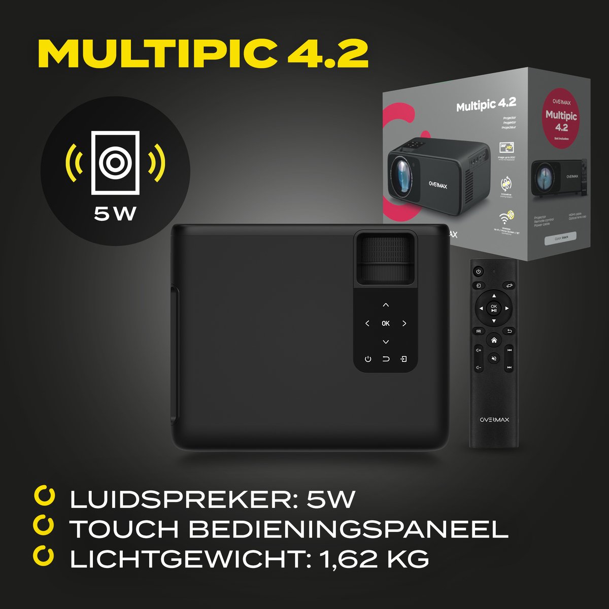 Overmax Multipic 4.2 Full HD Beamer