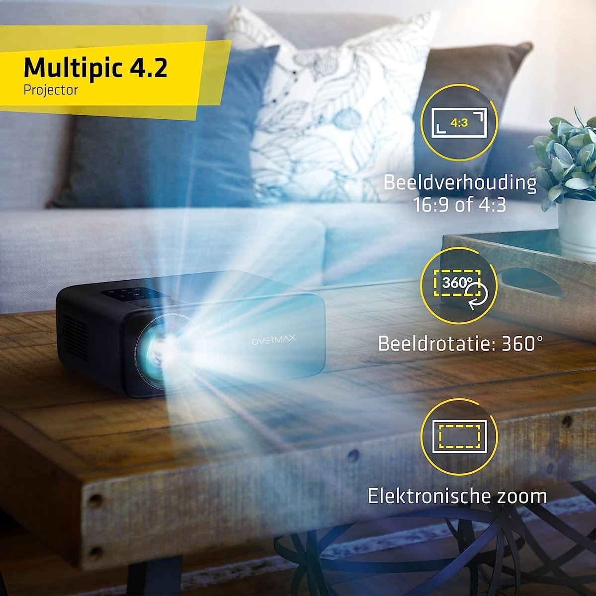 Overmax Multipic 4.2 Full HD Beamer