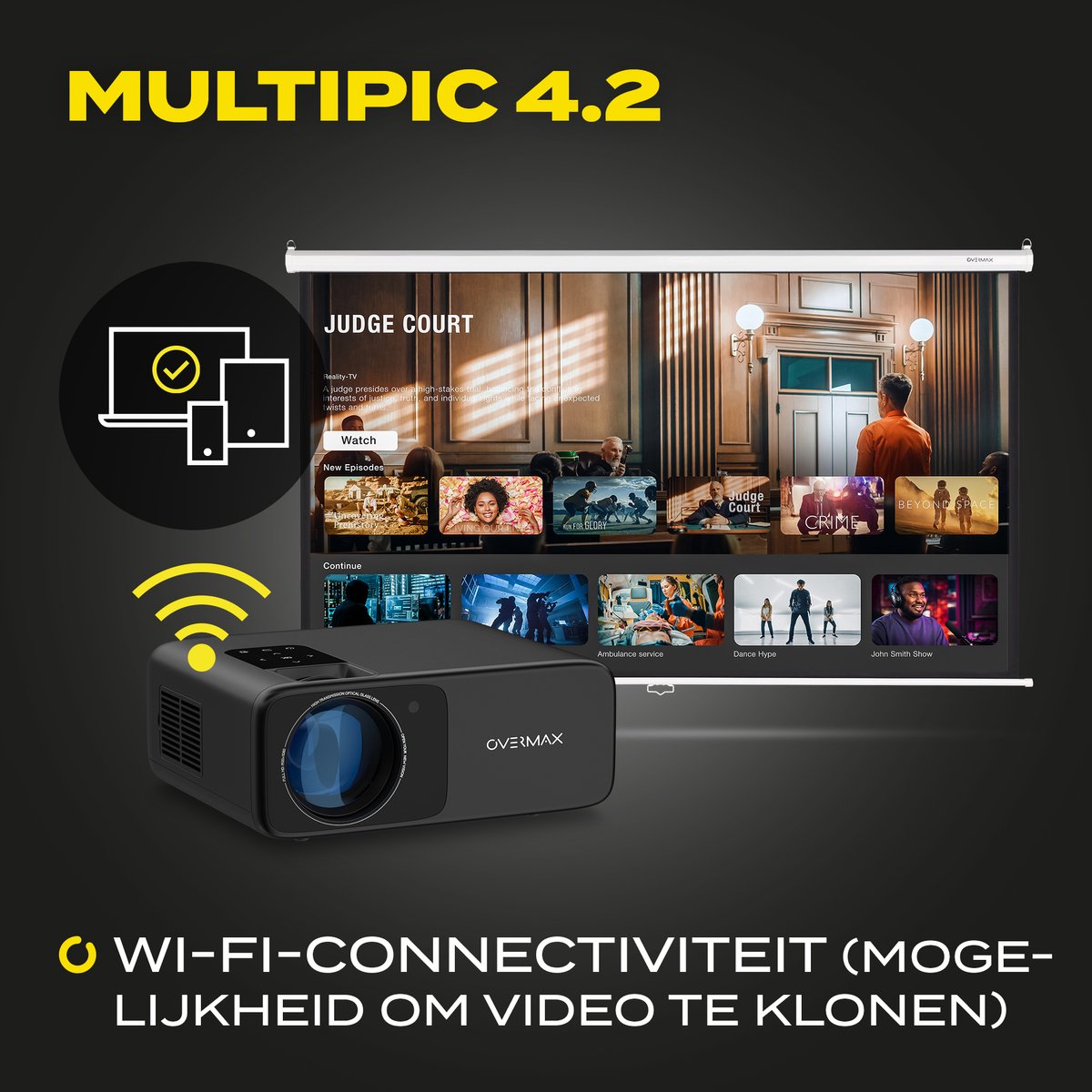Overmax Multipic 4.2 Full HD Beamer