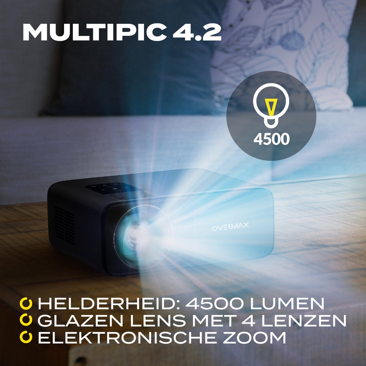 Overmax Multipic 4.2 Full HD Beamer